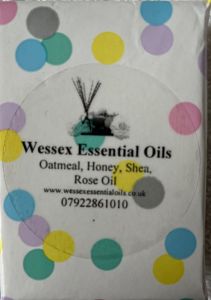 Cold Pressed Oatmeal Shea Honey and Rose Oil 
