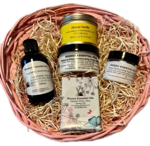 Lavender and Orange Relaxing  Basket